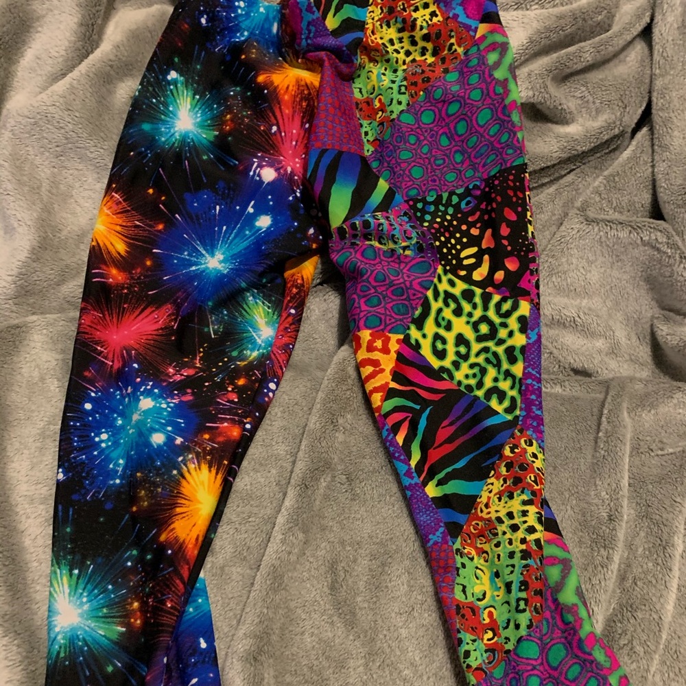3 les tout Petits leggings size 8